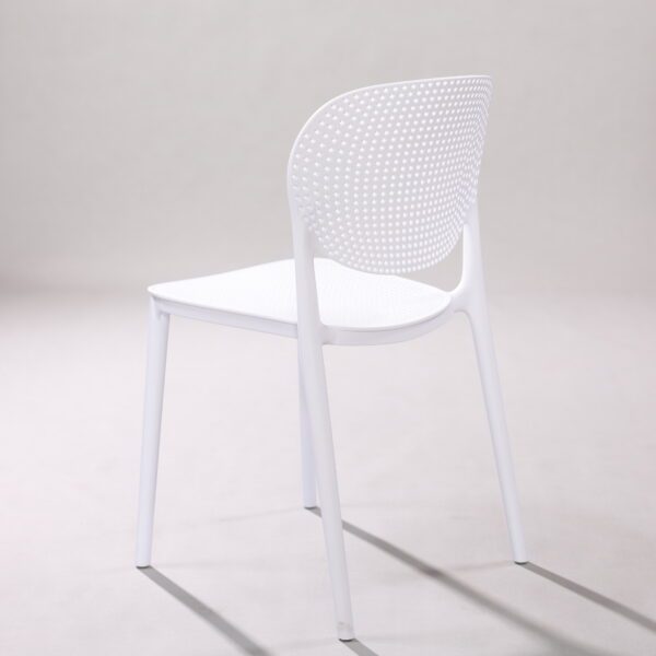Nordic home plastic dining chair