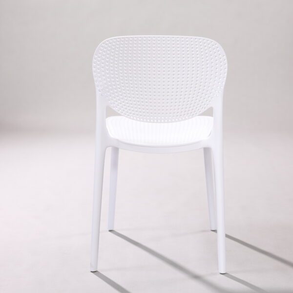 Nordic home plastic dining chair