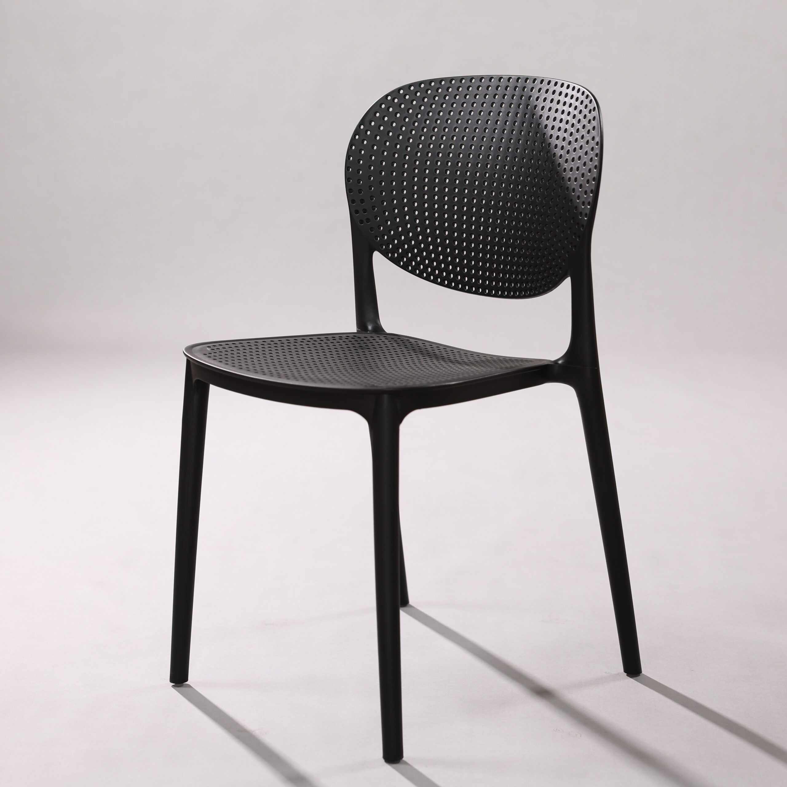 Nordic home plastic dining chair