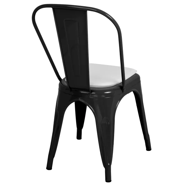 Tolix chairs with magnetic pad