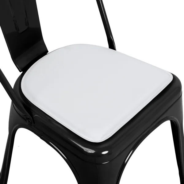 Tolix chairs with magnetic pad