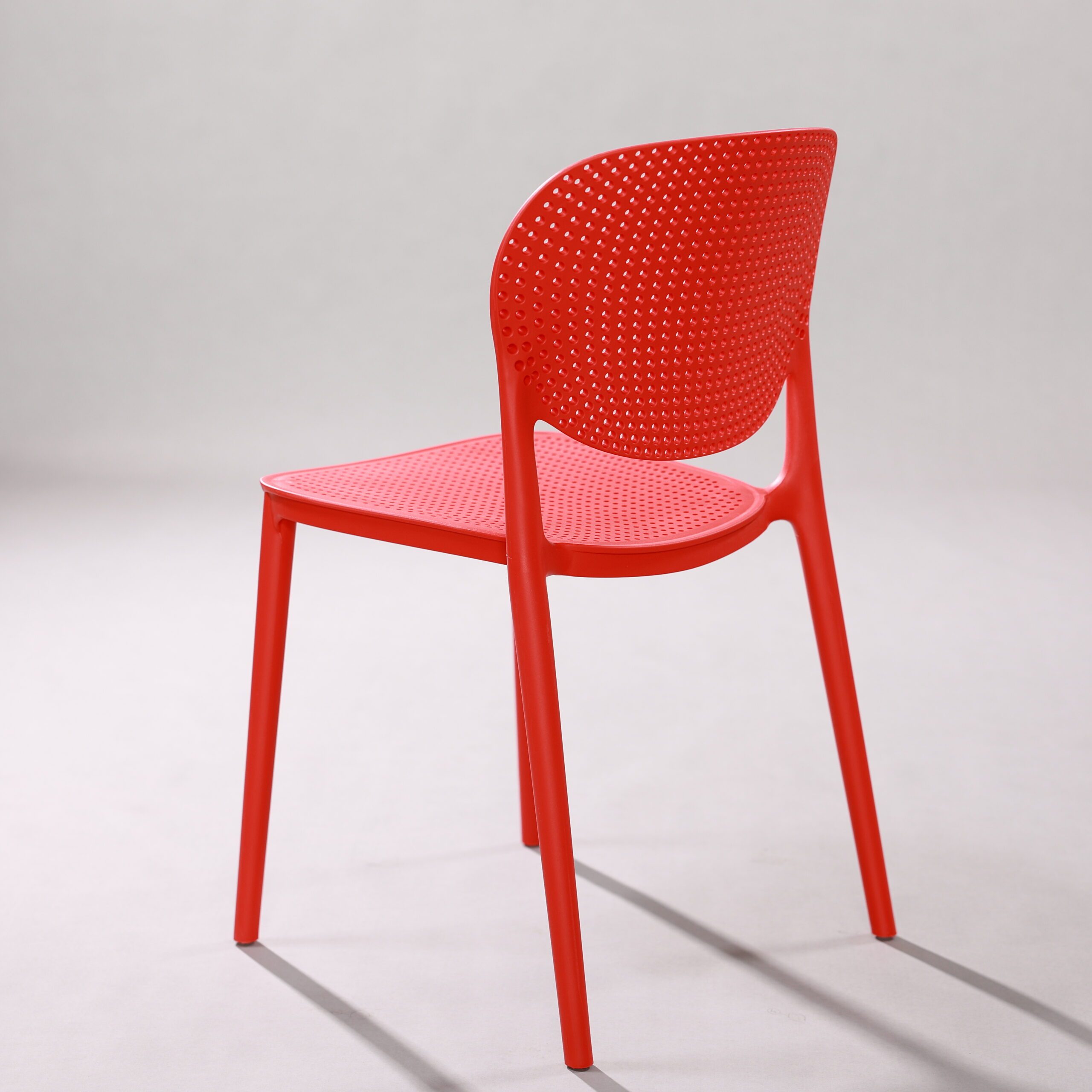Nordic home plastic dining chair