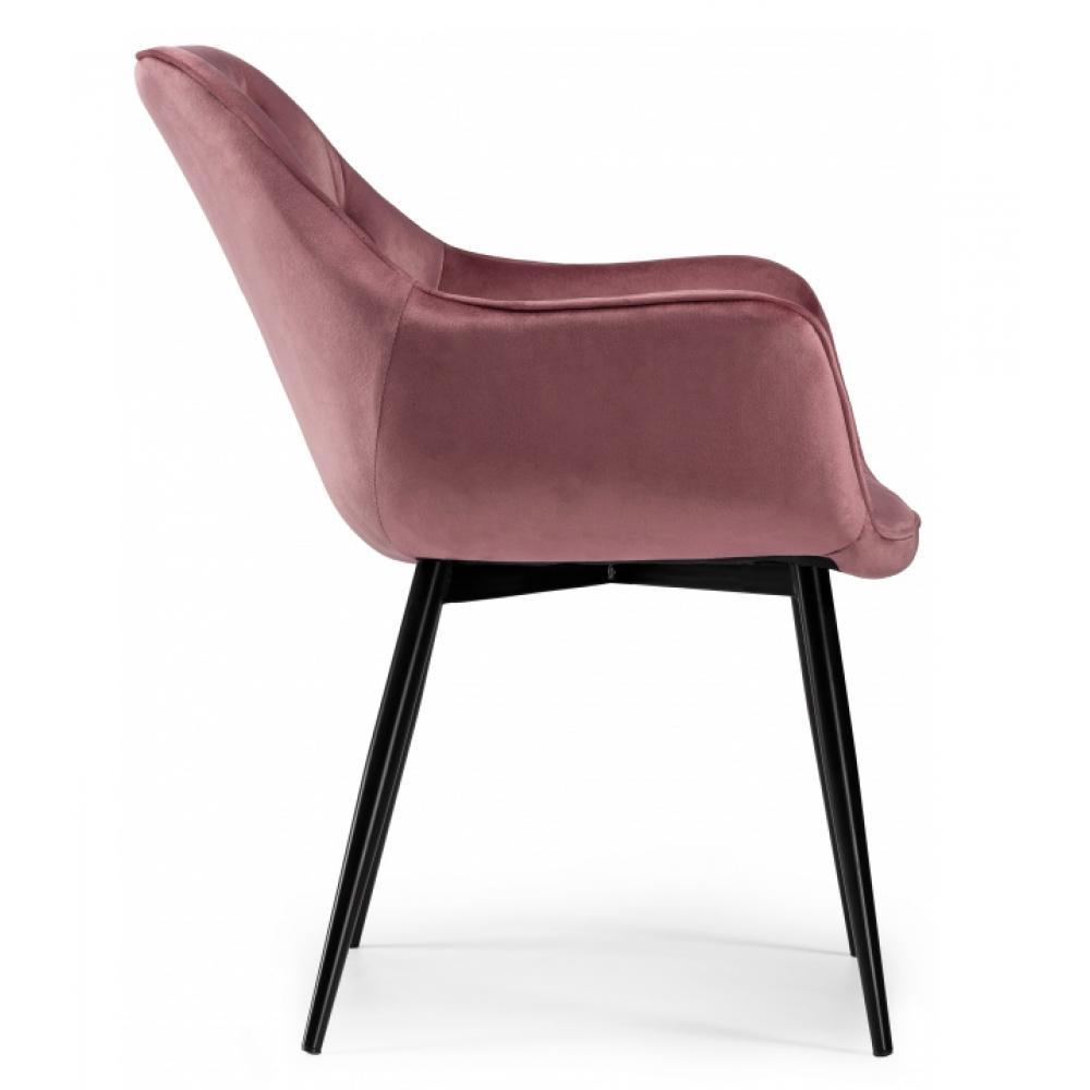 Dining chairs with Velvet Thick Padded Upholstered Kitchen Tub Chair