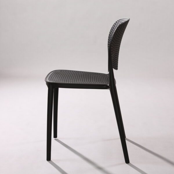Nordic home plastic dining chair