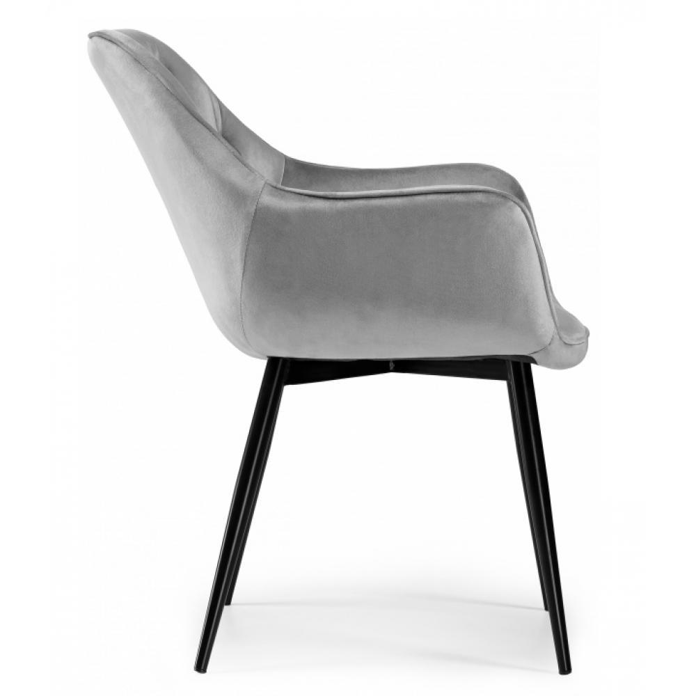 Dining chairs with Velvet Thick Padded Upholstered Kitchen Tub Chair