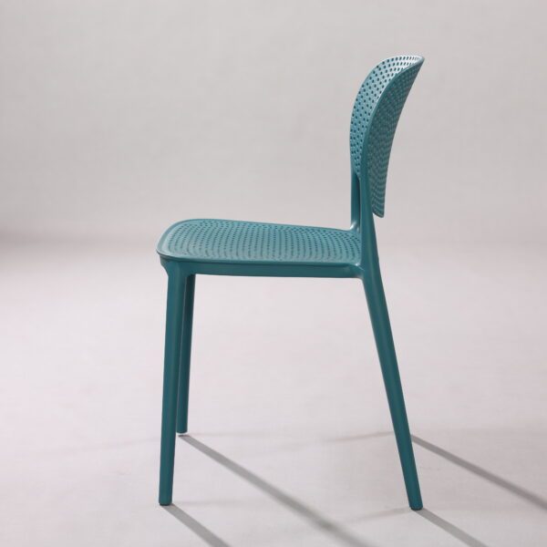 Nordic home plastic dining chair