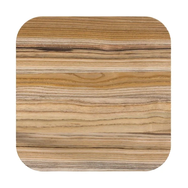 Tolix stool with wooden seat