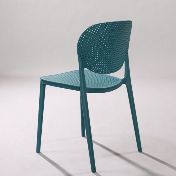 Nordic home plastic dining chair