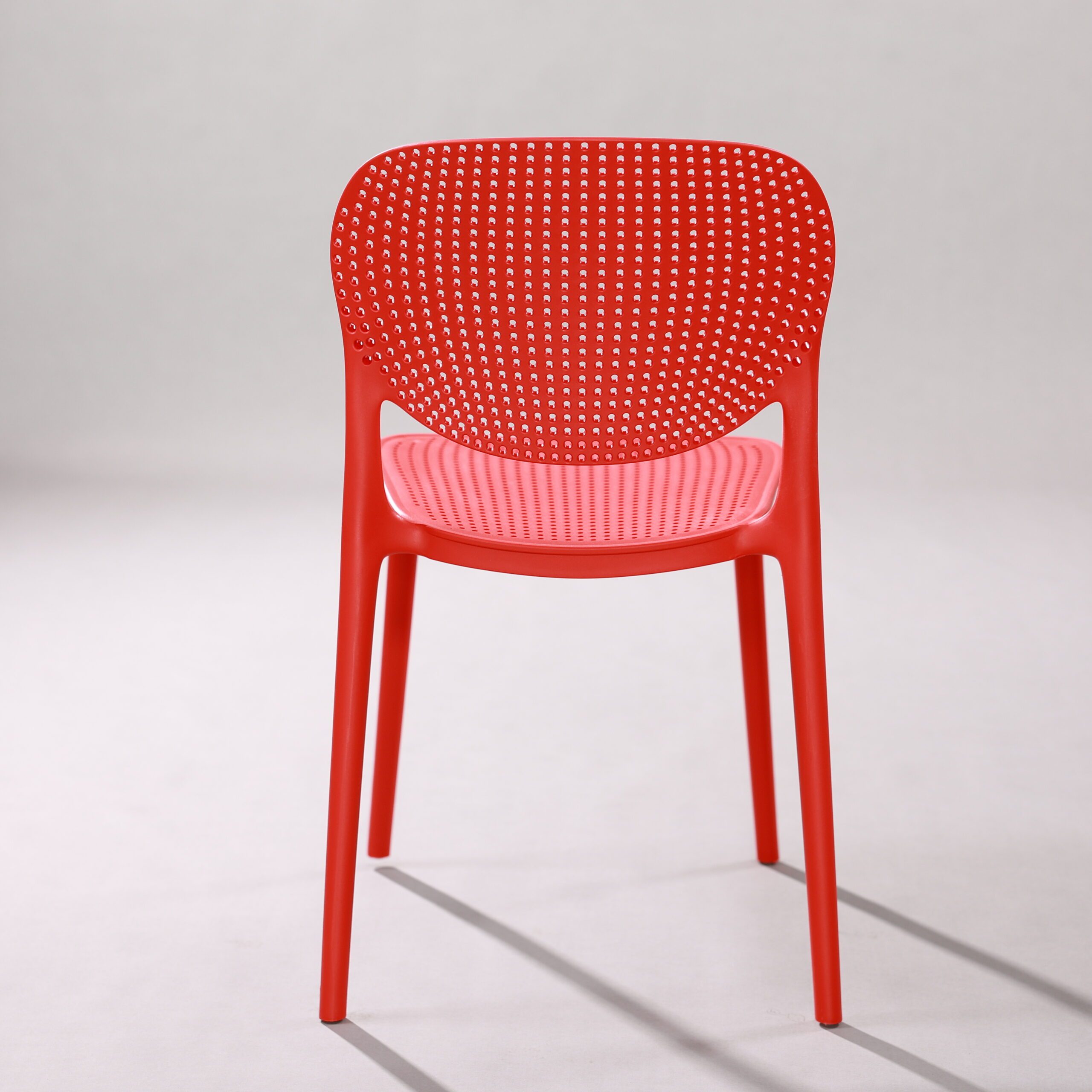 Nordic home plastic dining chair