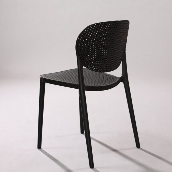 Nordic home plastic dining chair