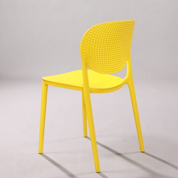 Nordic home plastic dining chair