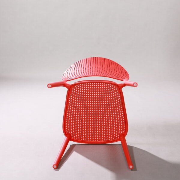 Nordic home plastic dining chair