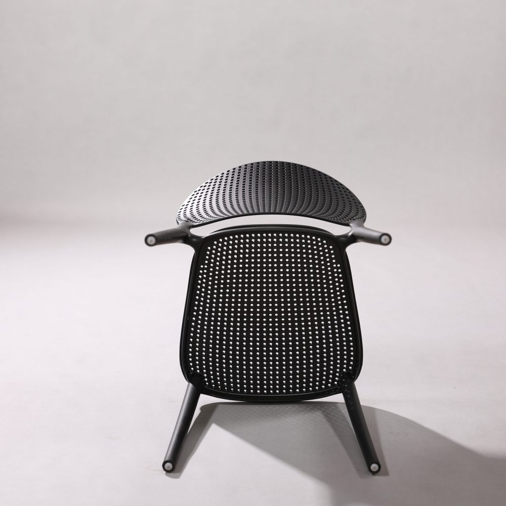 Nordic home plastic dining chair