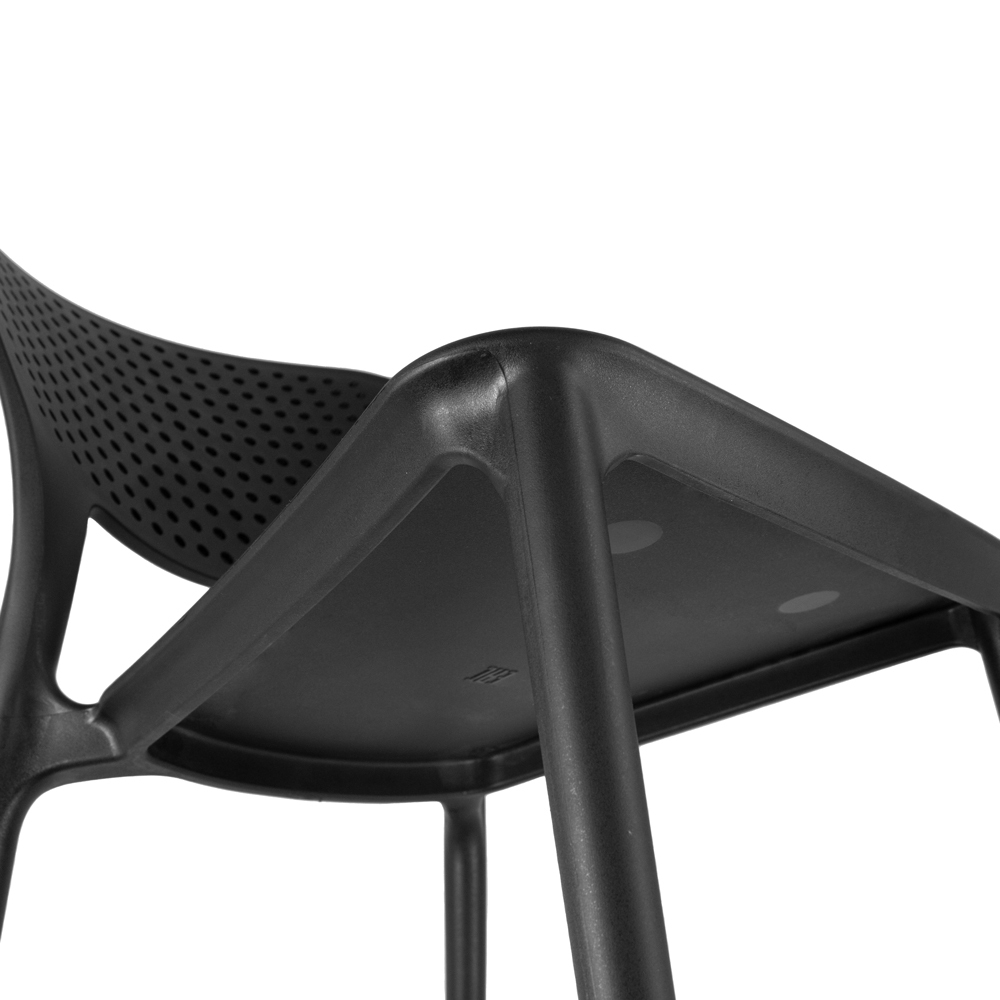 Air plastic dining chair
