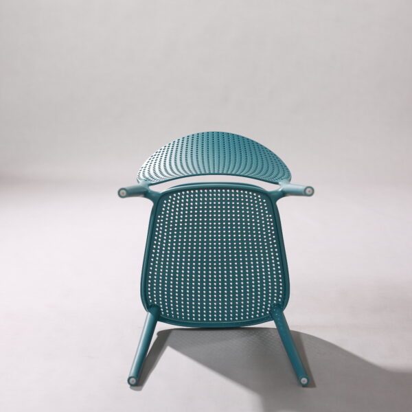 Nordic home plastic dining chair