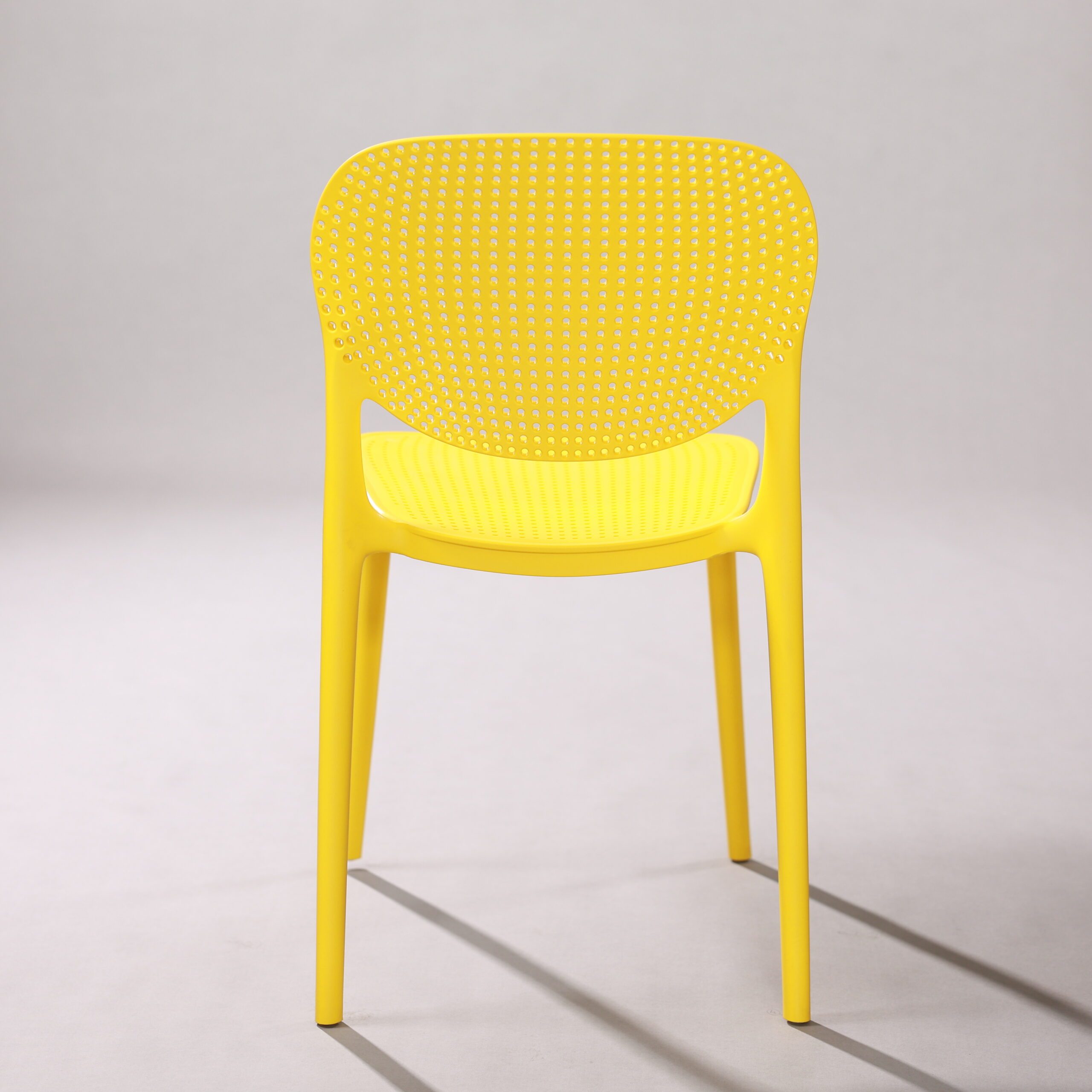Nordic home plastic dining chair