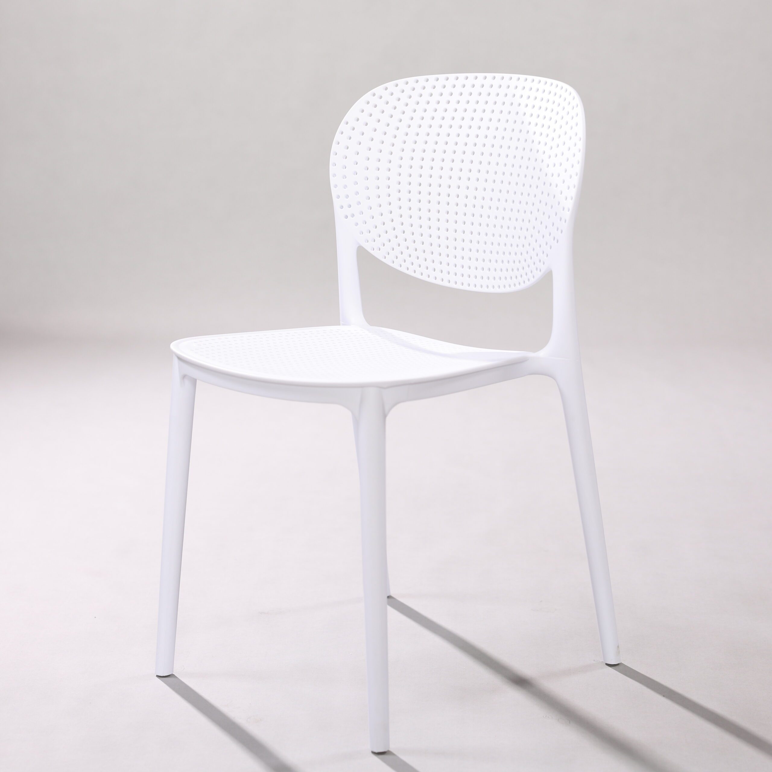 Nordic home plastic dining chair