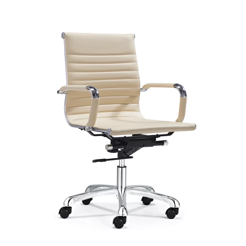 Harris Office Chair PU Leather Office Chair Eames Aluminum Chair