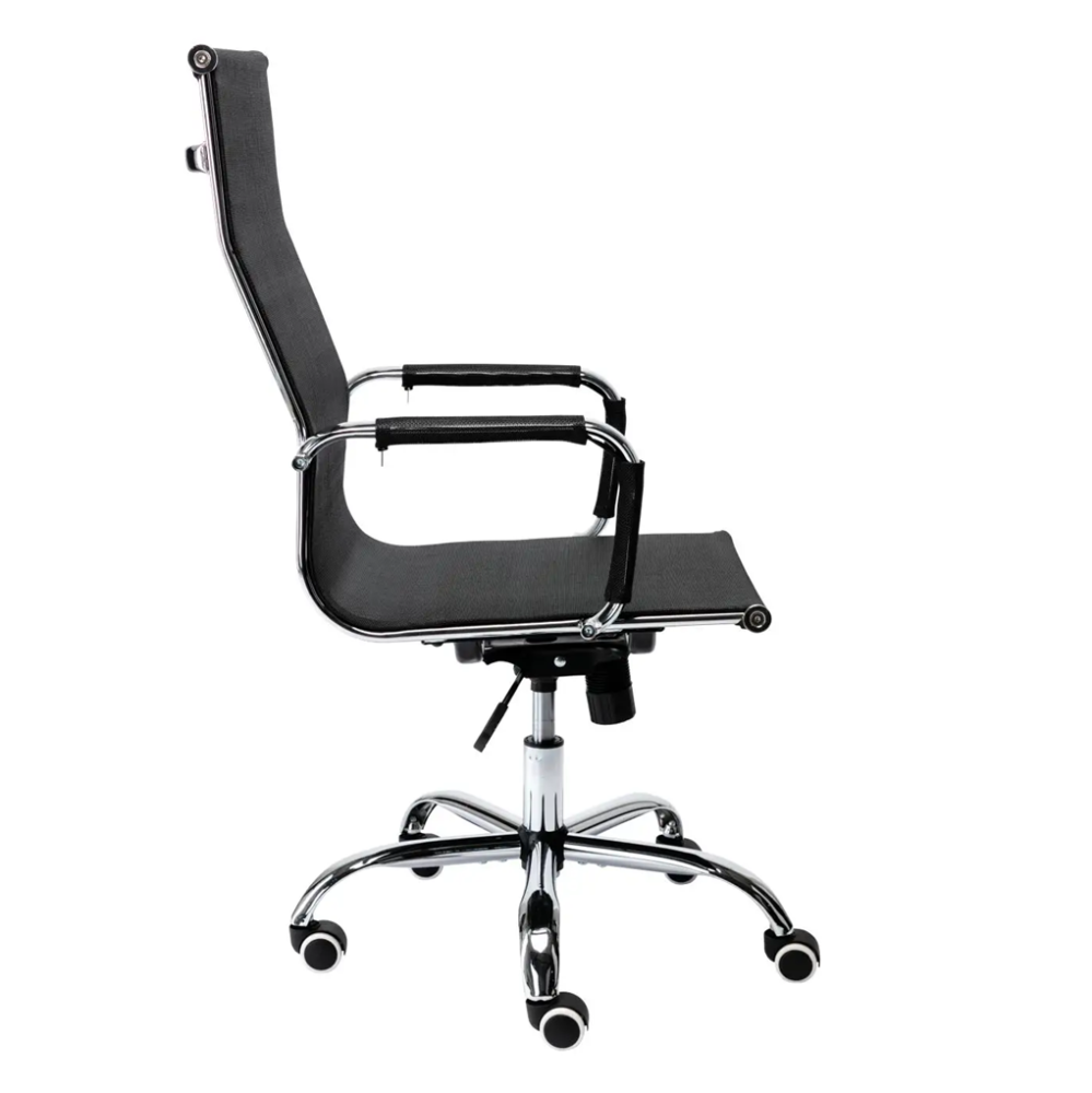 Modern Luxury Executive Chair Office Chair Specification High Back Leather Sled Base Office Chair