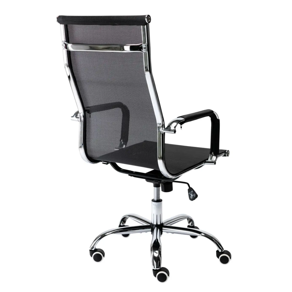 Modern Luxury Executive Chair Office Chair Specification High Back Leather Sled Base Office Chair