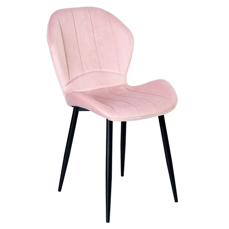 Kitchen Breakfast and Dinner Chairs with Velvet Soft Lounge Chair