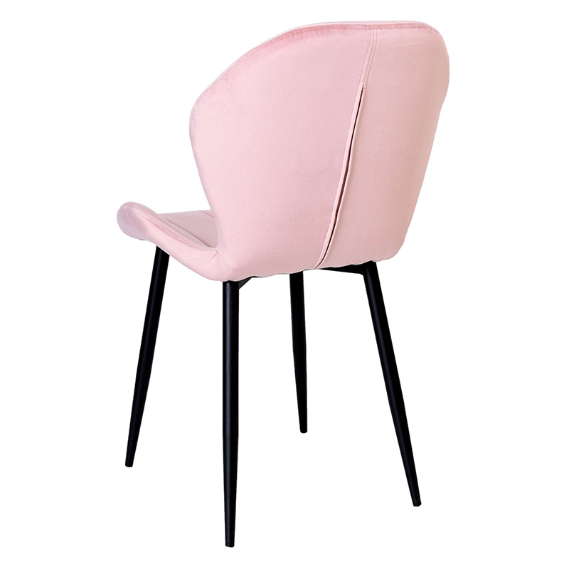 Kitchen Breakfast and Dinner Chairs with Velvet Soft Lounge Chair