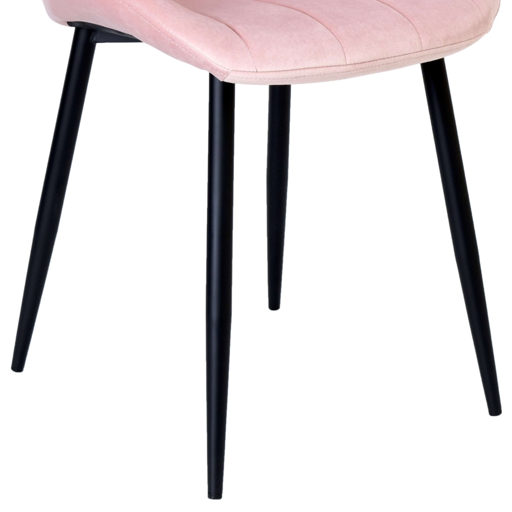 Kitchen Breakfast and Dinner Chairs with Velvet Soft Lounge Chair