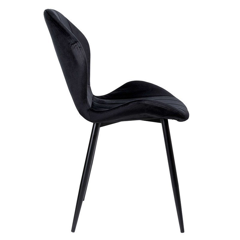 Kitchen Breakfast and Dinner Chairs with Velvet Soft Lounge Chair