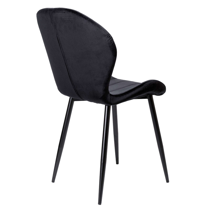 Kitchen Breakfast and Dinner Chairs with Velvet Soft Lounge Chair