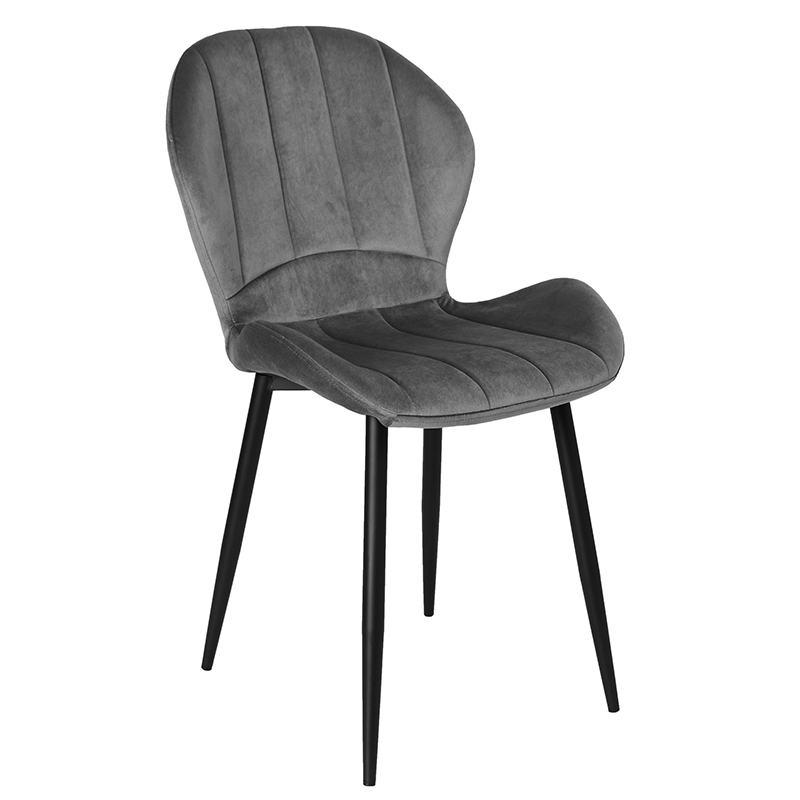 Kitchen Breakfast and Dinner Chairs with Velvet Soft Lounge Chair