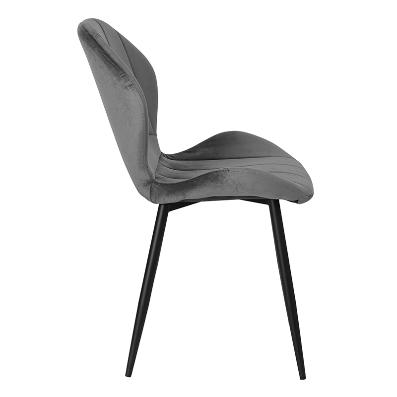 Kitchen Breakfast and Dinner Chairs with Velvet Soft Lounge Chair