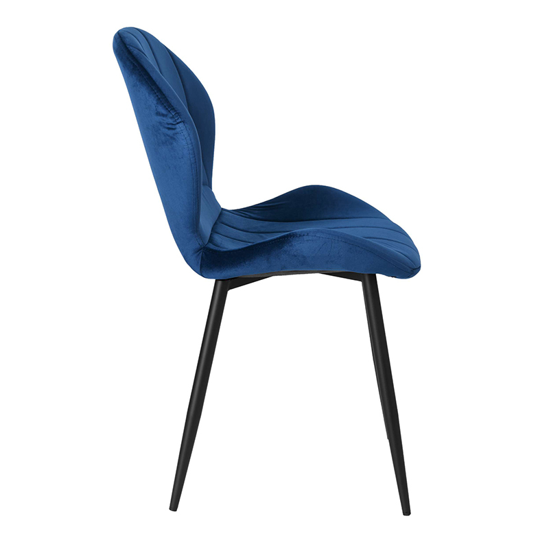 Kitchen Breakfast and Dinner Chairs with Velvet Soft Lounge Chair