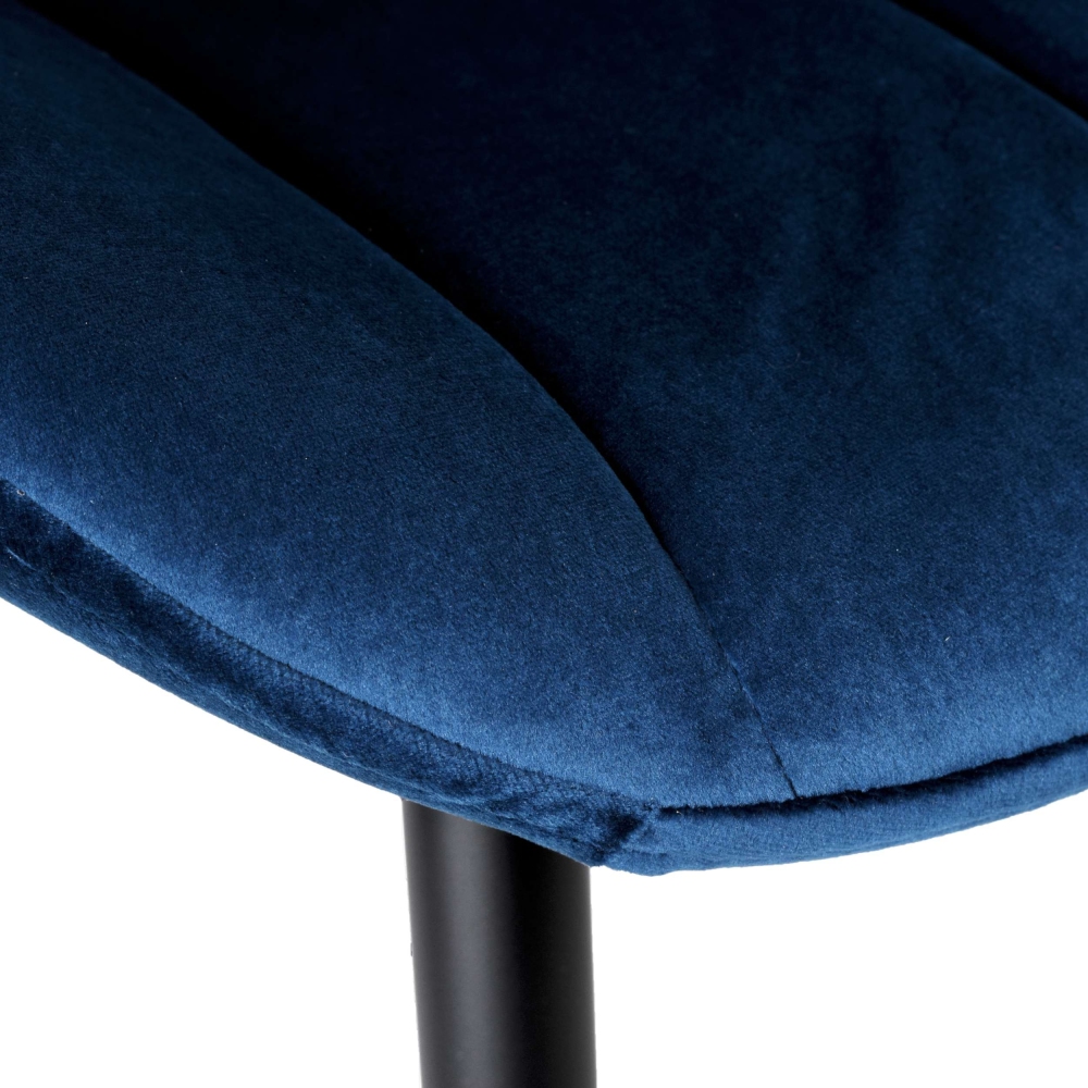 Kitchen Breakfast and Dinner Chairs with Velvet Soft Lounge Chair
