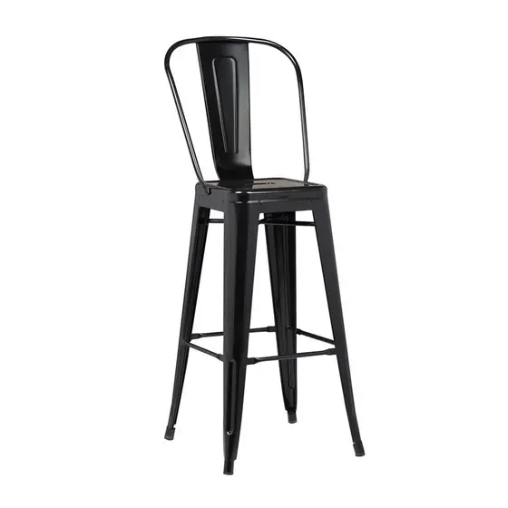 High Back Tolix Stool