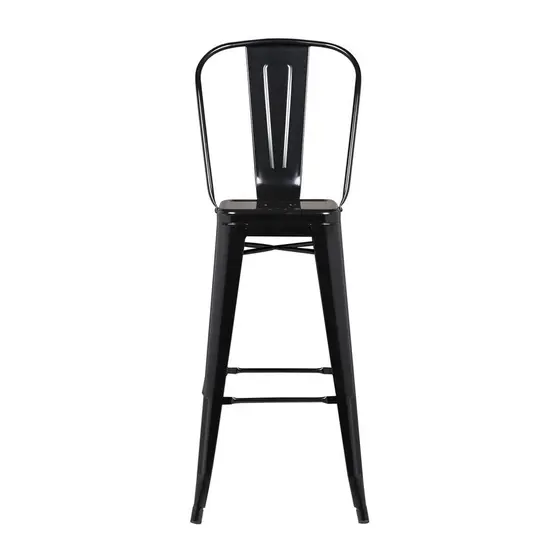 High Back Tolix Stool