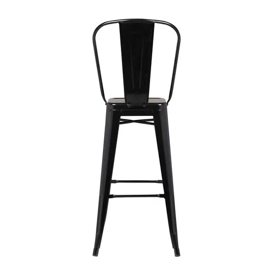 High Back Tolix Stool