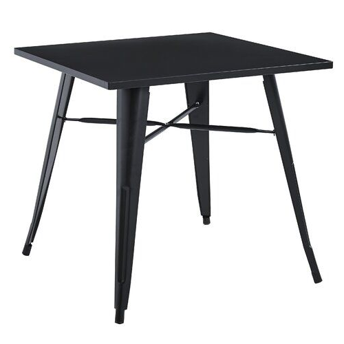 Metal Tolix Table 80X80cm