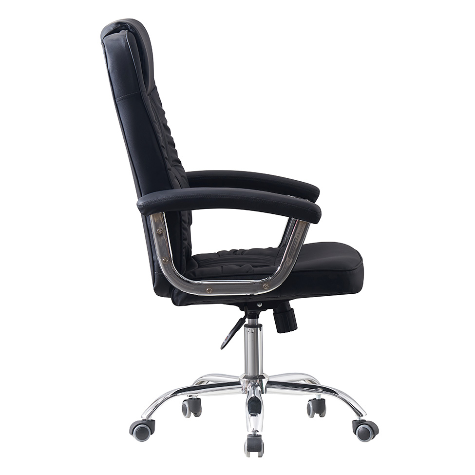 High-Back And Adjustable Height Executive Swivel Office Chair 