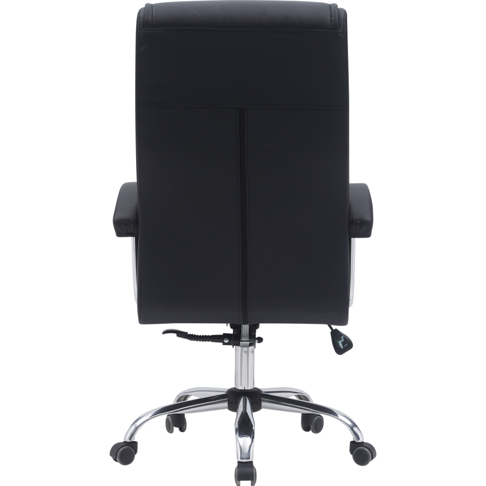 Executive Adjustable Leather High Back Desk Chair Padded Armrest