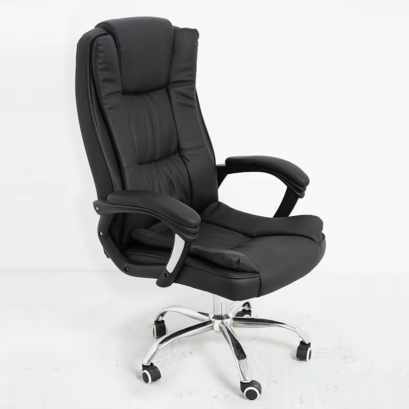 Boss Chair for Office Ergonomic Chair Commercial Office Furniture Leather Reclining Armchair