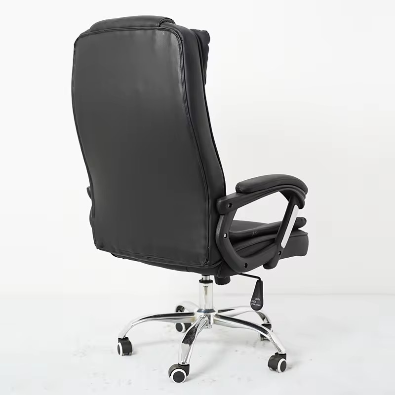 Boss Chair for Office Ergonomic Chair Commercial Office Furniture Leather Reclining Armchair