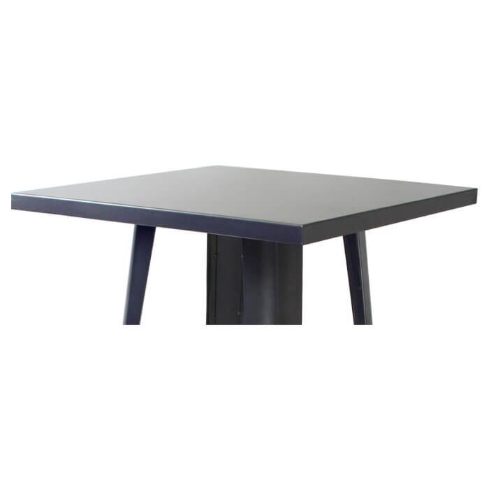 Metal Tolix Bar Table 60X60X102cm