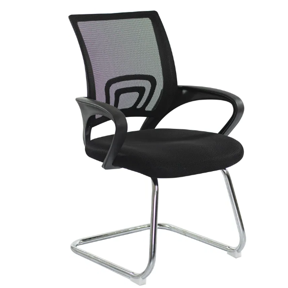 Office Chair Chrome Metal Base