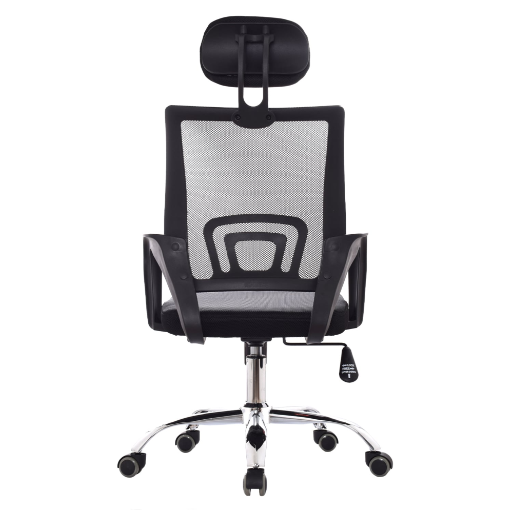 Classic Design Ergonomic Black Mesh Fabric Executive Office Chair With Headrest