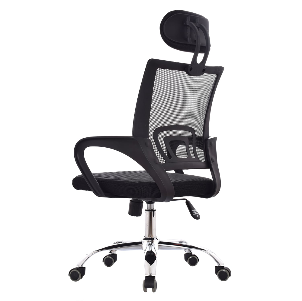 Classic Design Ergonomic Black Mesh Fabric Executive Office Chair With Headrest