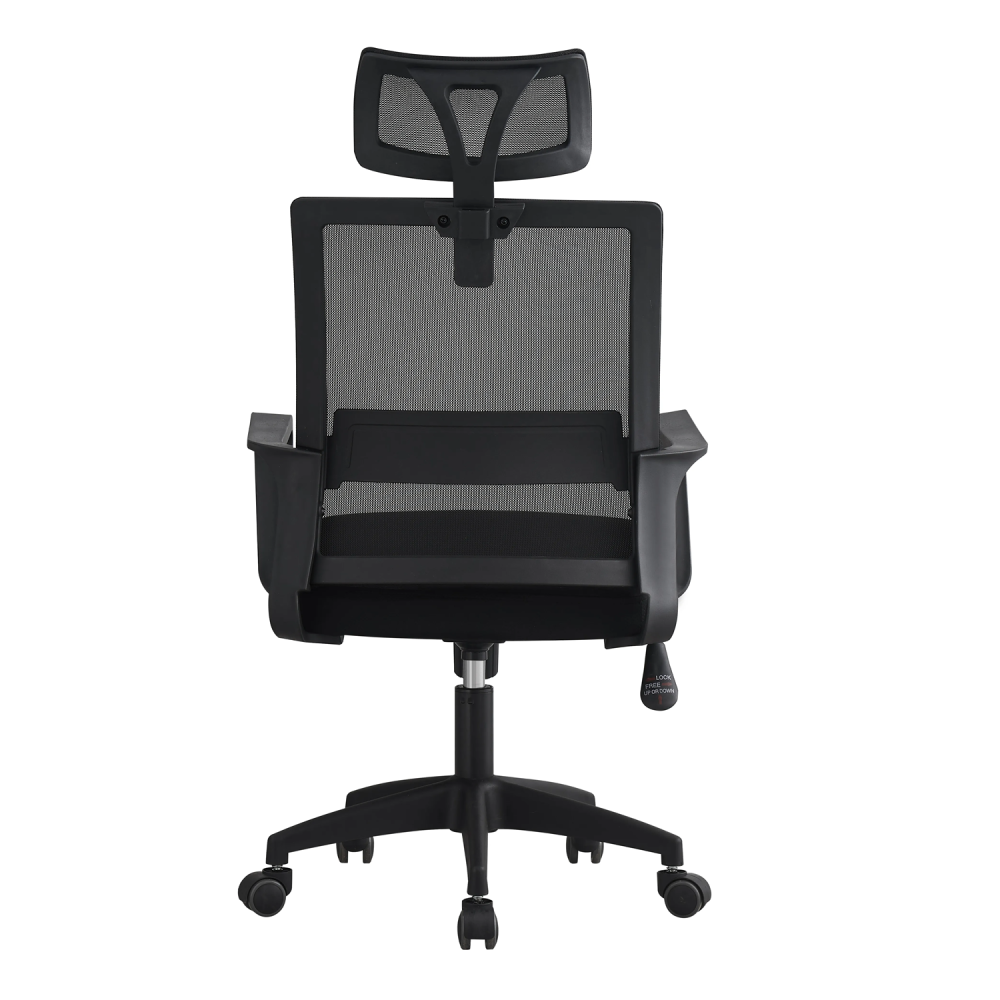 Ergonomic High Back Mesh Office Chair Swivel Function Office Chair With Head Support