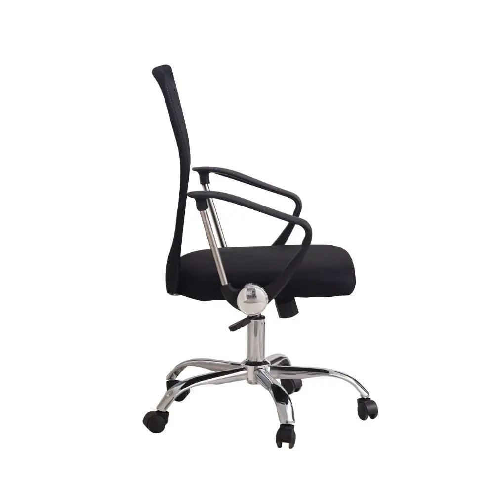Office Armchair Medium Mesh Black Color