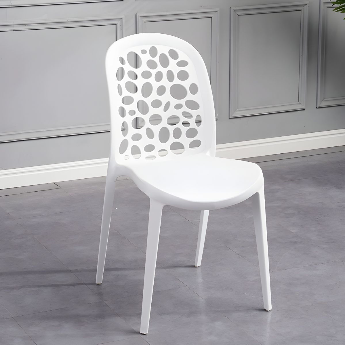 Stylish and Stackable Chair in Plastic and Acrylic