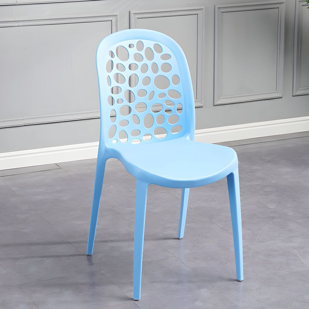Stylish and Stackable Chair in Plastic and Acrylic