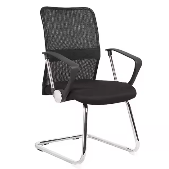 Office Armchair Chrome Base
